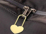 6-Piece Heart Shaped Padlock Set, Metal Locks for Diary, Box, Crafts, and Small Locking Needs V1369-AZ3-W-12859