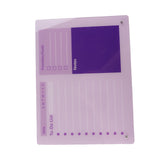 Dry Erase Planner Board Acrylic Desktop Calendar To Do List Schedule Board with Stand for Office V1294-YM0901-3117250051614