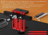 Cabinet Door Positioner, Aluminum Alloy Cabinet Hardware Jig, Adjustable Length Cabinet V1259-DP01-A-3044