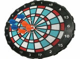 Safe Soft Tip Dartboard Set 16.7" Honeycomb Surface Electronic Plastic Tips Wall Mount Home Party V1232-BP-FB-001