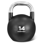 CORTEX 8kg to 32kg Commercial Steel Kettlebell V2 Package V420-CXST-KBS2-A