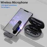 Professional Wireless Lavalier Microphone Set with Portable Charging Box Crystal Clear Audio V571-1005005307224662