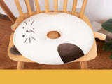 Memory Foam Thickened Cushion Tatami Chair Butt Cushion Hollow Round Chair Cushion for Office V1294-YM0901-3117240183011