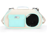 Green Colors Pet Carrier Backpack, Breathable Cat Carrier Backpack with Transparent Window, Airline V888-ELOSUNG10826