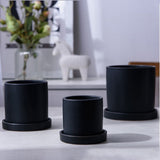Ceramic Flower Pot Outdoor Planter for Plants, Decorative Garden Pot, Stylish and Plant Container V1370-AZ4-11632