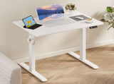 Levede Electric Standing Desk Height Adjustable 80cm DH1065-80-WH-AU
