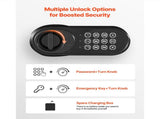 3.6 Cubic Feet Drop Safe, Large Capacity Front Drop Slot Safe Box with Digital Keypad, Heavy Duty 3 V952-TDSBXJ1378131EP8M001V9