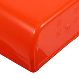 Red Plastic Dustpan, Portable, Wide Surface, Perfect for Kitchen Cleaning V1369-AZ3-W-16668