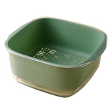 Kitchen Colander Set Double Layer Drain Bowl Strainer Multifunctional Plastic Washing Basket for V1294-YM0901-3118240034211