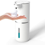 380ML Automatic Soap Dispenser Touchless Adjustable Soap Dispenser Rechargeable White V1263-JX-7175-2