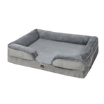 PaWz Memory Foam Pet Sofa Bed Cushion M Medium PT1178-M-GY