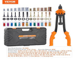 Rivet Nut Tool, 16 Rivnut Tool Kit with 13PCS Metric and SAE Mandrels, 186PCS Rivet Nuts, M3, M4, V952-MLMQWSBS16YC3FC0WV0