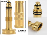 90 Degree Hose Elbow Connectors 4" Adjustable Twist Hose Nozzle V1258-DP02-C-169