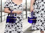 Women Acrylic Clear Clutch Purses Square Evening Handbag Box Purse for Wedding Prom Party, V1258-DP02-C-3239
