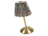 Small Pleated Table Lamp Iron Fabric Soft Lighting Bedside Nightstand Desk Lamp for Bedroom Living V1294-YM0901-3119250067813