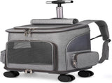 Luxury Dog & Cat Trolley For Small Dog or Cat Dog Backpack Dog Buggy Cat Travel Carrier V1189-WXFBOL-19-1