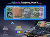 Mixed Denomination Money Counter with Counterfeit Detection, Touch Screen, and CIS/UV/MG/IR/MT, USD, V1181-OF010