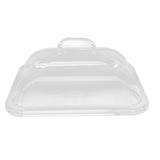 Splatter Cover Clear Transparent Acrylic Dustproof Rectangle Shape Convenient Practical Home Plate V1294-YM0626-3118220300613