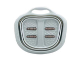 Foot Soaking Bath Basin Foldable Portable Roller Design SPA Massage Bucket for Relieving Feet Pain V1294-YM0523-3112220008613