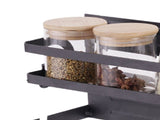 Refrigerator Magnetic Storage Shelf Organizer Strong Magnetic Spice Rack for Refrigerator B Style V1294-YM0521-3118220339811