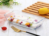 Glass Loaf Pans with Storage and Baking Dishes 5.5x10.6x3 Inch Meatloaf Pan BPA Free Airtight V1369-AZ3-W-13518