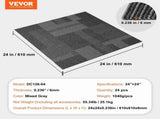 Carpet Tiles Reusable, 24"x 24"Carpet Squares With Padding Attached, Soft Padded Carpet Tiles, Easy V952-KCXFKDT2424YHLIXBV0