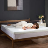 Mattress Topper Memory Foam Detachable & Washable Queen 76.2 mm Thickness V952-JYHMD6080INCMVYELV0