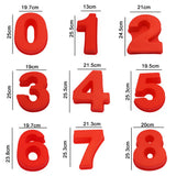 2PCS 10 Inch Silicone Cake Mold 6 and 0 Numbers DIY Silicone Cake Baking Mold 3D Silicone Cake Mold V1294-YM0717-10047825