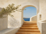 Sunlit Passage Stretched Canvas Wall Art - Portrait - 60W x 80H cm V767-PP-SP-6080-ST