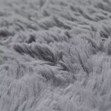 200x140cm Floor Rugs Large Shaggy Rug Area Carpet Bedroom Living Room Mat - Grey V63-832201