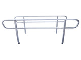 Kartrite Aluminium Safety Handrails for 6ft Wheelchair Ramp - Rust Free Outdoor Support Side Ra WCR-6FT-HND