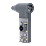 Electric Air Duster 100000RPM 10W Portable Rechargeable Desktop Handheld Jet Dry Blower with LED V1294-YM0901-3111240132211