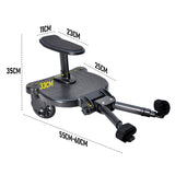 Universal Pram Board and Stand Up Adjustable Buggy Board Pushchair with Bear Pattern Removable V985-PRAMBOARD