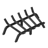 Fireplace Log Grate, 533.4mm Heavy Duty Fireplace Grate with 6 Support Legs, 19.05mm Solid V952-ZTXYMP34X3421GKO8V0
