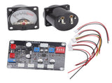 2pcs VU Level Meter Power Amplifier VU Panel Meter with Driver Board for Recording Studio 12V18V V1294-YM0715-3114220050011