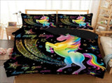 Unicorn Major Amalfi Leaf Quilt / Doona / Duvet Cover set V745-AQ041983D3