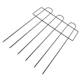 Decorative Garden Fence Iron Metal Wire Garden Fence Ground Stake Animal Barrier Fence for Outdoor V1294-YM0901-3111240296111