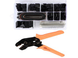 Crimping Tool Kit Ratcheting Wire Crimper Plier Terminals Set Electrician Hand Tools 0.11.0mm V1294-YM0901-3114200065011