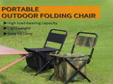 3-in-1 Outdoor Folding Chair with 10L Insulated Bag Lightweight, 300LBS Capacity, All-Season V1107-CS-OLGPFGG29