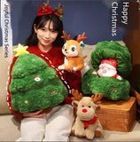 Christmas 4-in-1 Plush Set Perfect Birthday/Christmas/Party Gift for V1107-CS-GZTZ
