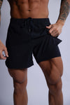 HARD HITTERS MEN'S PRO-TECH PERFORMANCE SHORTS BLACK LARGE V697-MENS-PRO-TECH-PERFORMANCE-SHORTS-BLACK-LARGE