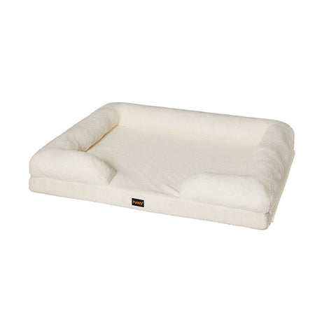 PaWz Memory Foam Pet Sofa Bed PT1231-L-WH_NZ