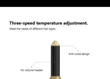 5-in-1 hair dryer, hair styling tool, hot air comb, straightening and curling, automatic curling V1102-108-21036-BLK-6