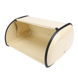 Bread Box Exquisite Elegant Drum Type Metal Bread Storage Bin for Bread Cake Doughnut Biscuit Food V1294-YM0901-3118240122413