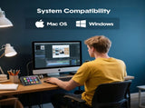 Studio Controller Keyboard Stream Controller Customizable Deck with 15 Shortcut Keys for Multi V985-STUDIOCONTROLLER