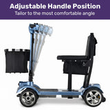 EQUIPMED SmartPacer Ultra-Lightweight Mobility Scooter w/ Li-ion Battery, Only 19kg, Foldable, V219-HMBMSCEQ1BLB