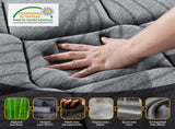 Giselle Bedding 22cm Mattress Medium Firm King Single MATTRESS-TT22-KS