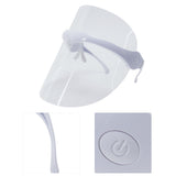 7 Colors LED Photon Face Mask AntiAging Wrinkles Removal Rejuvenation Facial Beauty Device V1294-YM0721-3119210028111