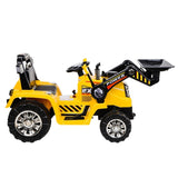 Rigo Kids Electric Ride On Car Bulldozer Digger Loader Remote 6V Yellow RCAR-BULLDOZER-YL