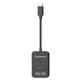Simplecom SA506 NVMe / SATA Dual Protocol M.2 SSD to USB-C Adapter Converter USB 3.2 Gen 2 10Gbps V28-SA506
